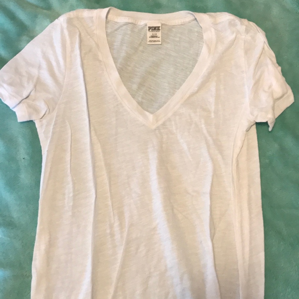 Pink Victoria’s Secret V-Neck
